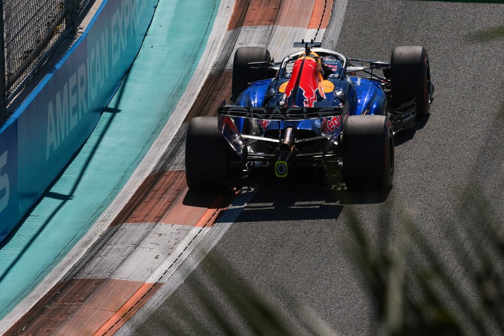 Max Verstappen gestured towards Lewis Hamilton during the sprint race