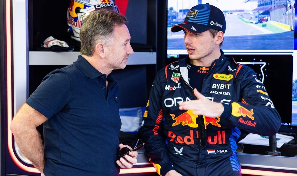Max Verstappen has given his support to Christian Horner