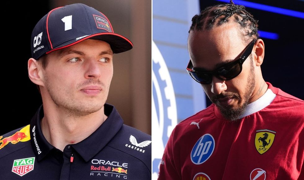 Max Verstappen Lewis Hamilton