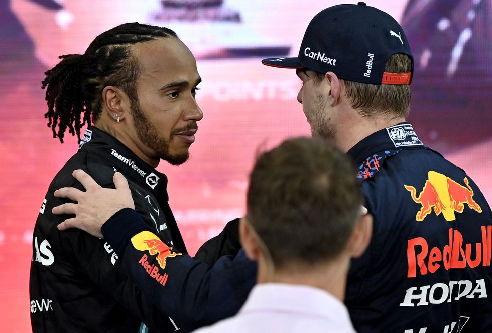 Max Verstappen, Lewis Hamilton