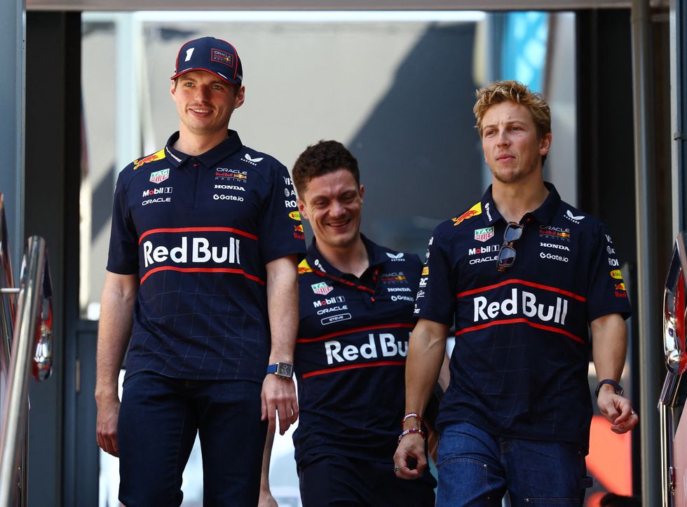 Max Verstappen Liam Lawson