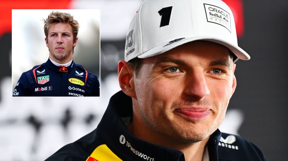 Max Verstappen Liam Lawson