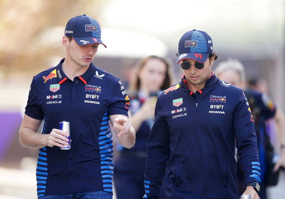 Max Verstappen, Sergio Perez
