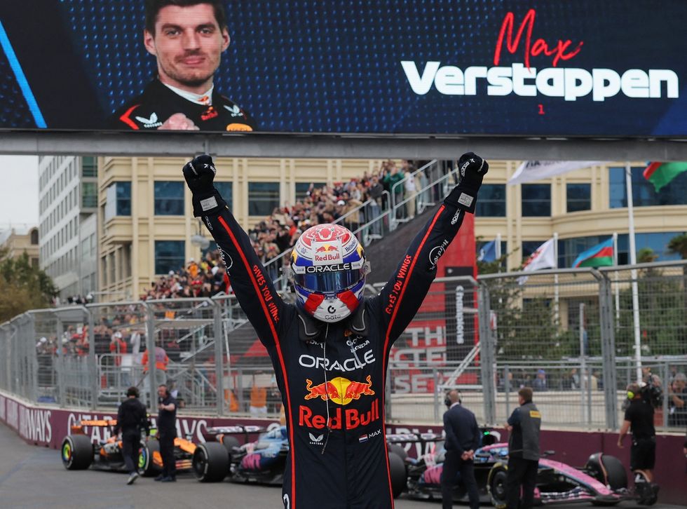 Max Verstappen steamrolled to victory at the Azerbaijan Grand Prix