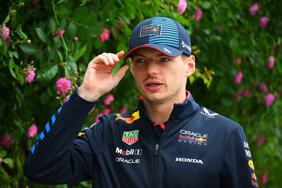 Max Verstappen was out in front from the very first lap