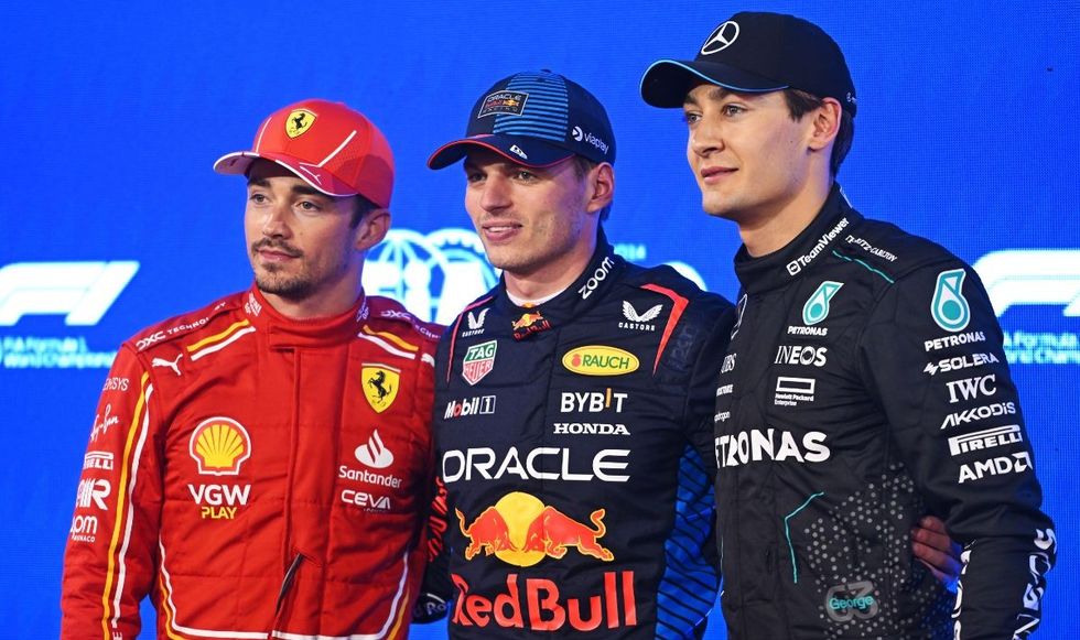 Max Verstappen will start the Bahrain Grand Prix on pole