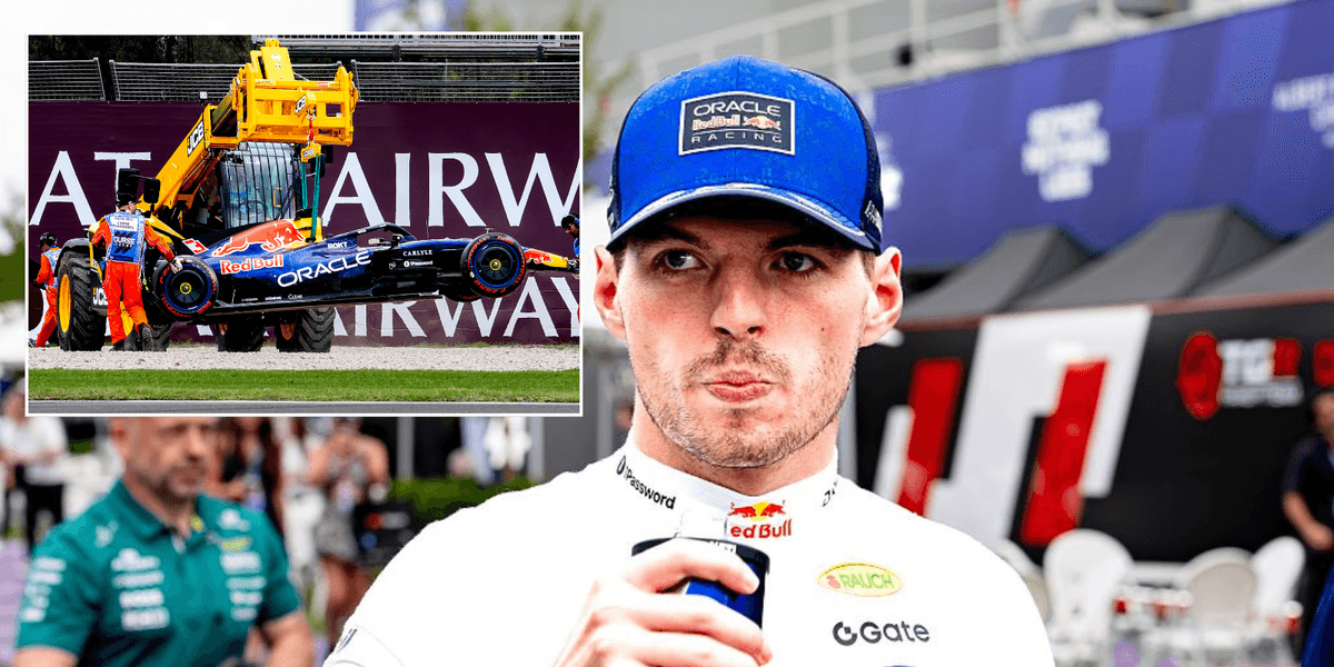 Max Verstappen left furious as Red Bull driver crashes out and George Russell secures pole for Australian Grand Prix Max Verstappen left furious as Red Bull driver crashes out and George Russell secures pole for Australian Grand Prix