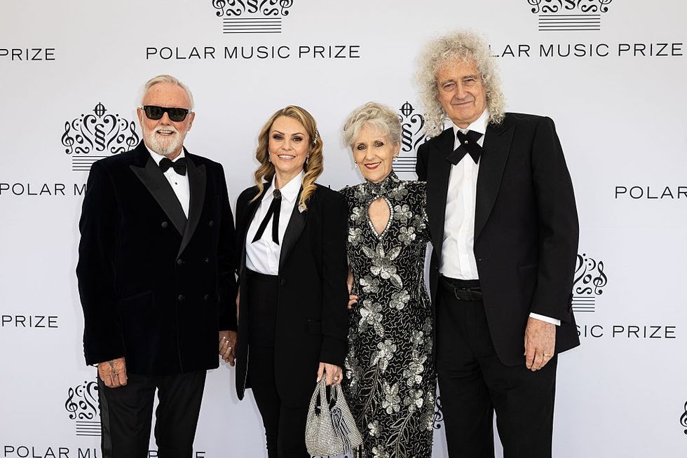 May and Taylor at gala