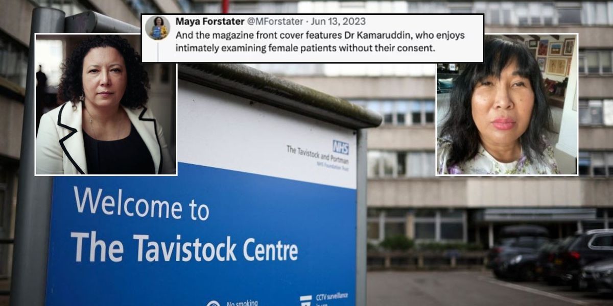 NextImg:Women's rights campaigner blasts police 'bullying' after probe launched into tweet about trans doctor