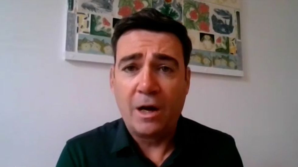 Mayor of Greater Manchester Andy Burnham