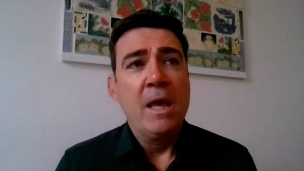 Mayor of Greater Manchester Andy Burnham