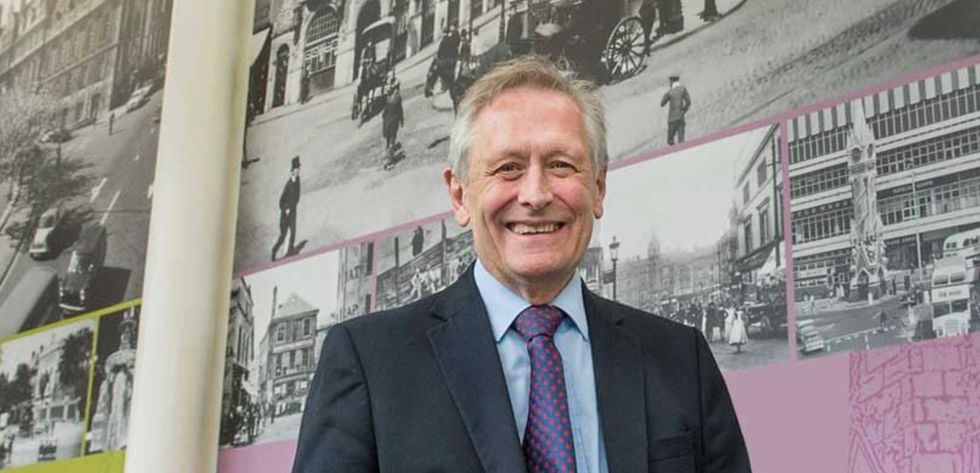 Mayor of Leicester Sir Peter Soulsby