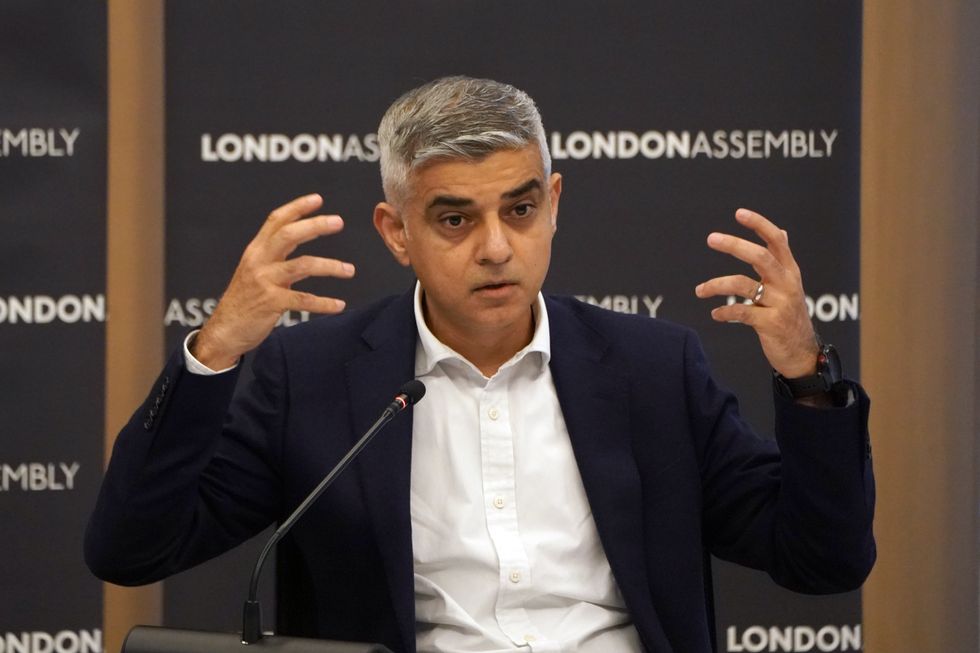 Mayor of London, Sadiq Khan appears before a Police and Crime Committee at City Hall, London, to answer questions the resignation of former Metropolitan Police Commissioner Dame Cressida Dick after a review by Sir Thomas Winsor found he had breached due process. Picture date: Wednesday November 16, 2022.