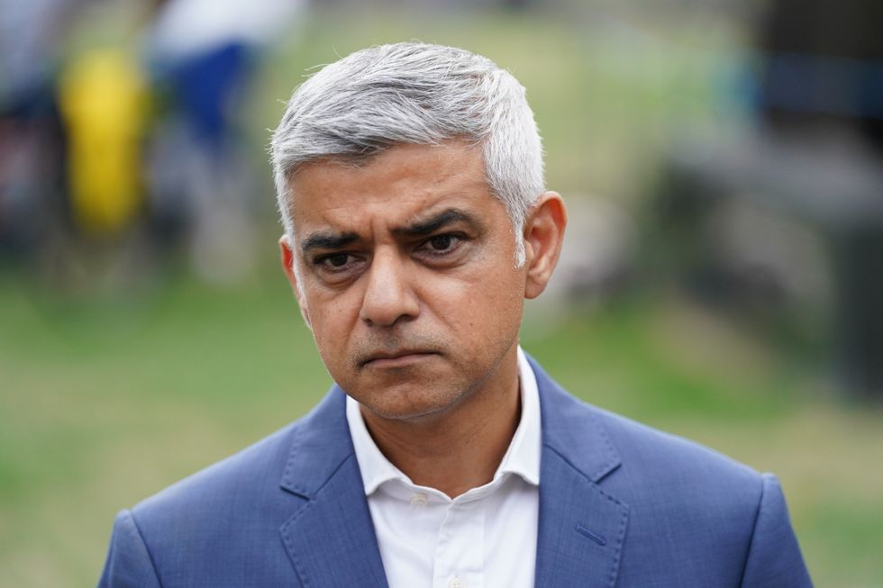 Mayor of London Sadiq Khan speaking to the media on College Green, outside the Houses of Parliament, Westminster, London, after it was announced Liz Truss is the new Conservative party leader, and will become the next Prime Minister. Picture date: Monday September 5, 2022.