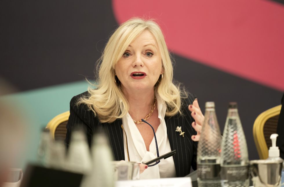 Mayor of West Yorkshire Tracy Brabin attends a meeting of the Transport for the North Board at the Queens Hotel in Leeds, after the Government set out its revised plans for Northern England and the Midlands. Picture date: Wednesday November 24, 2021.