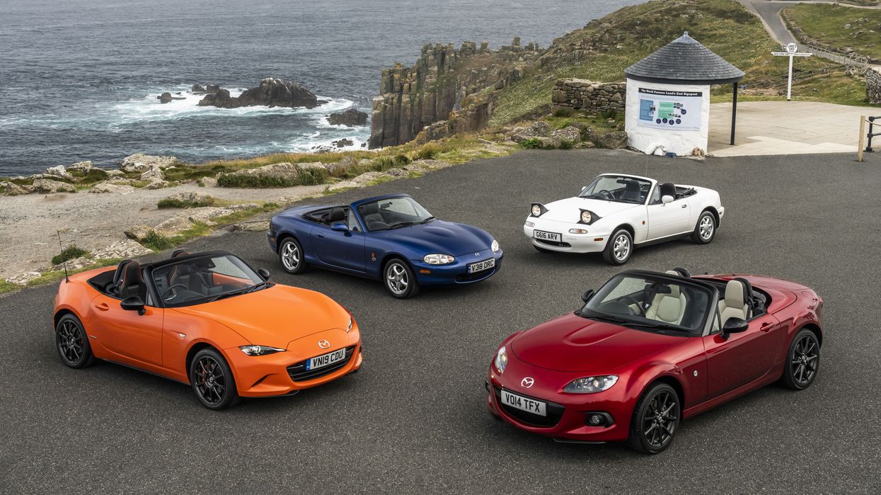 Mazda MX-5 models throughout the generations