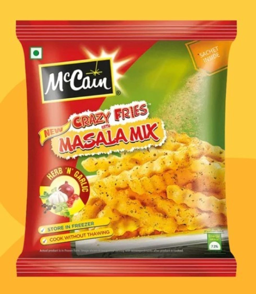 McCain Crazy Fries Herb n Garlic Masala Mix