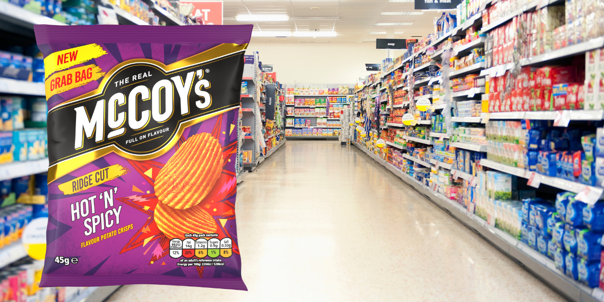 NextImg:McCoy's announces fiery new crisp flavour available across the UK within days - 'takes snacking to the next level!'