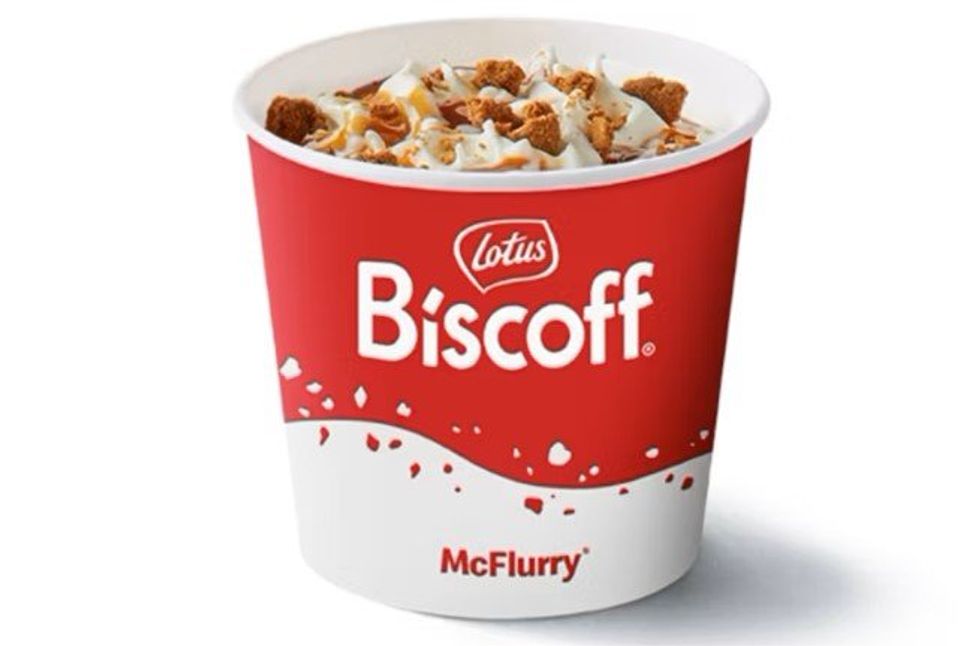 McDonald's Biscoff McFlurry