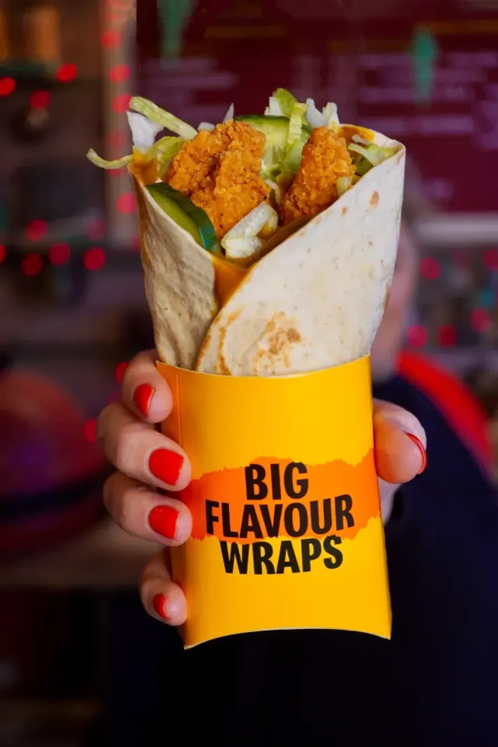 McDonald's Chicken Katsu Wrap