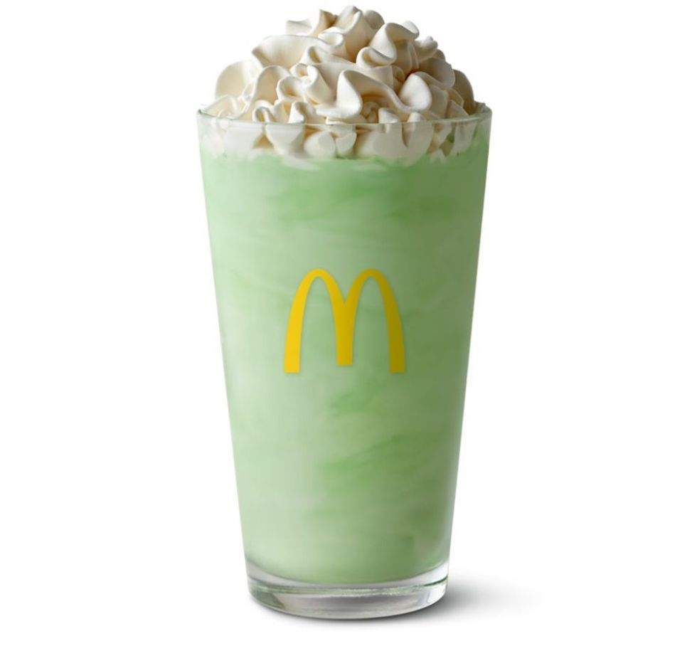 McDonald's Shamrock Shake