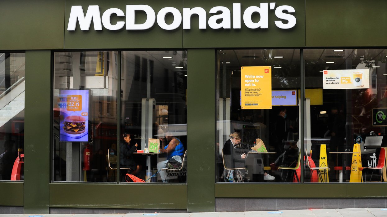 McDonald's shop front