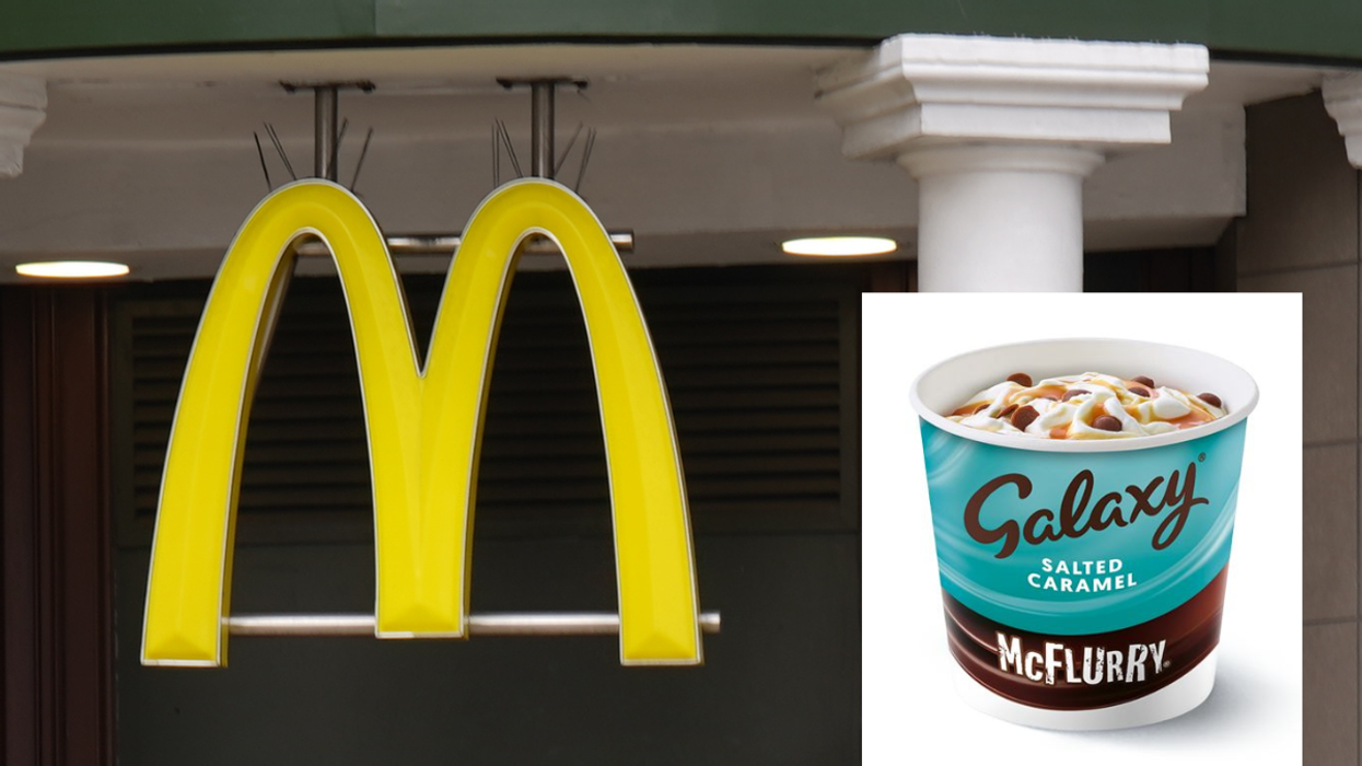 McDonald's sign / Galaxy McFlurry