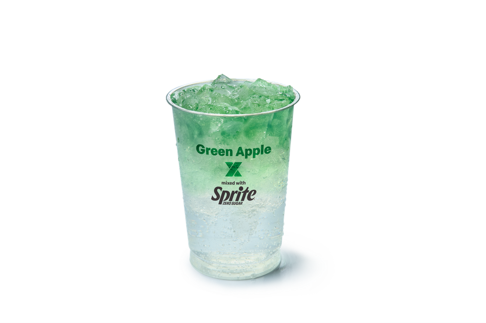McDonald's Sprite Zero x Green Apple