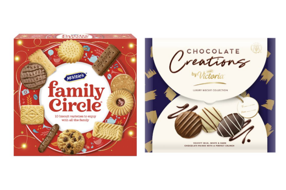 MCVITIES FESTIVE RANGE