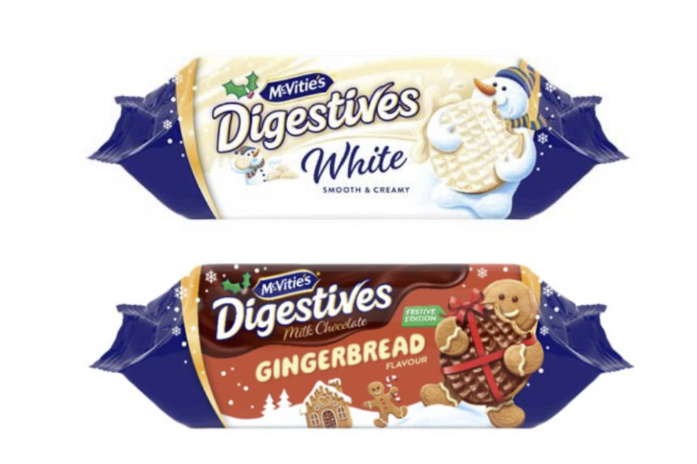 MCVITIES FESTIVE RANGE