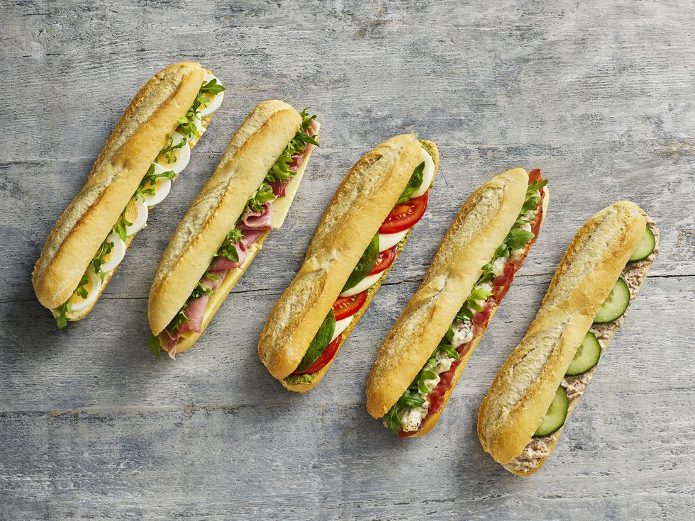 Meal deal baguettes