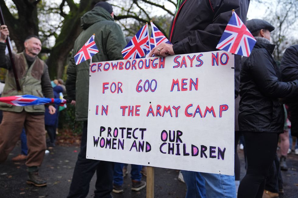 Meanwhile, Wealden District Council has formally endorsed a motion opposing the asylum seeker accommodation plans