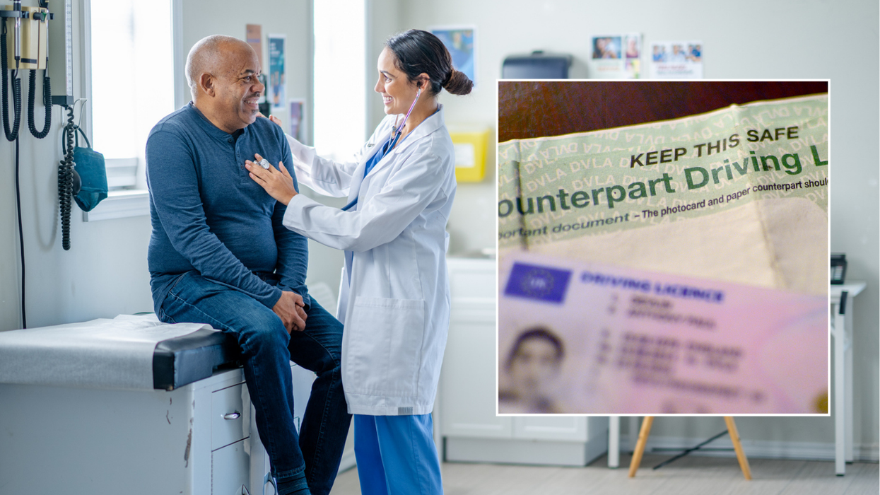 Medical check and driving licence