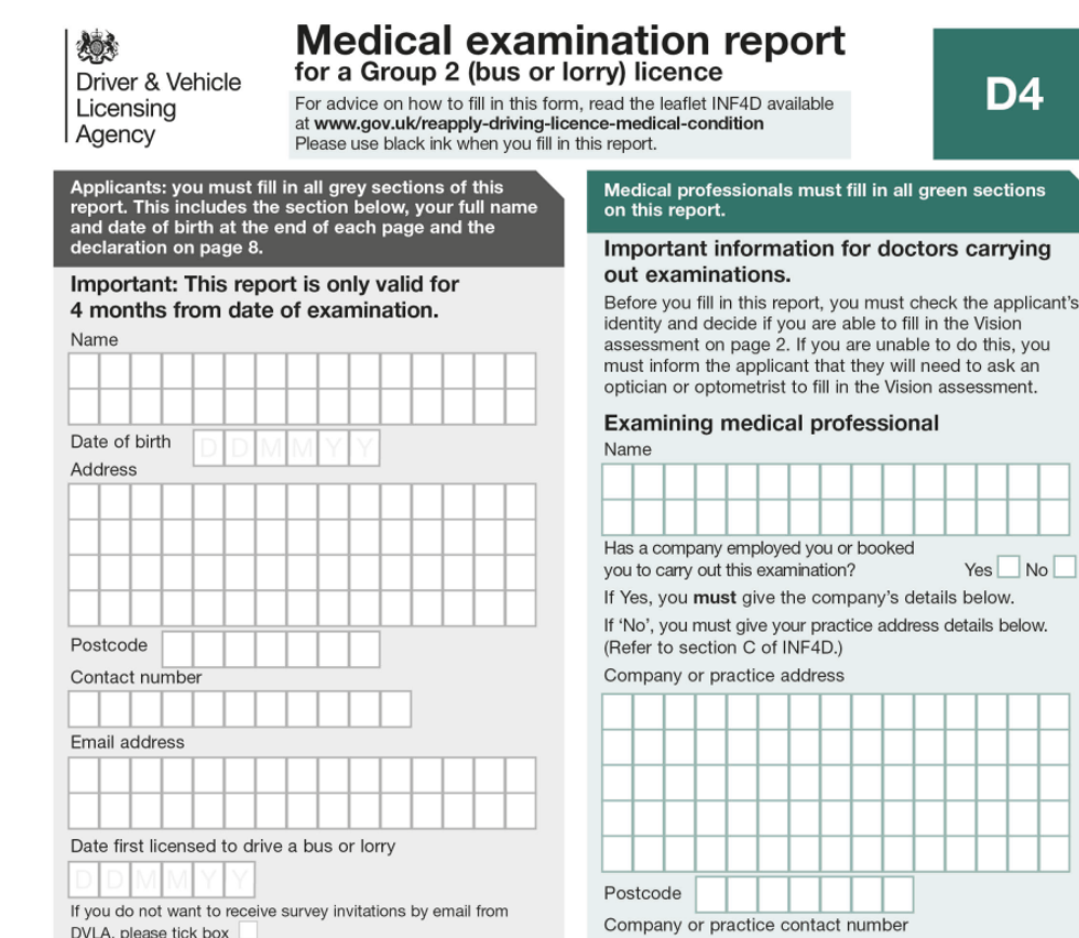 Medical form