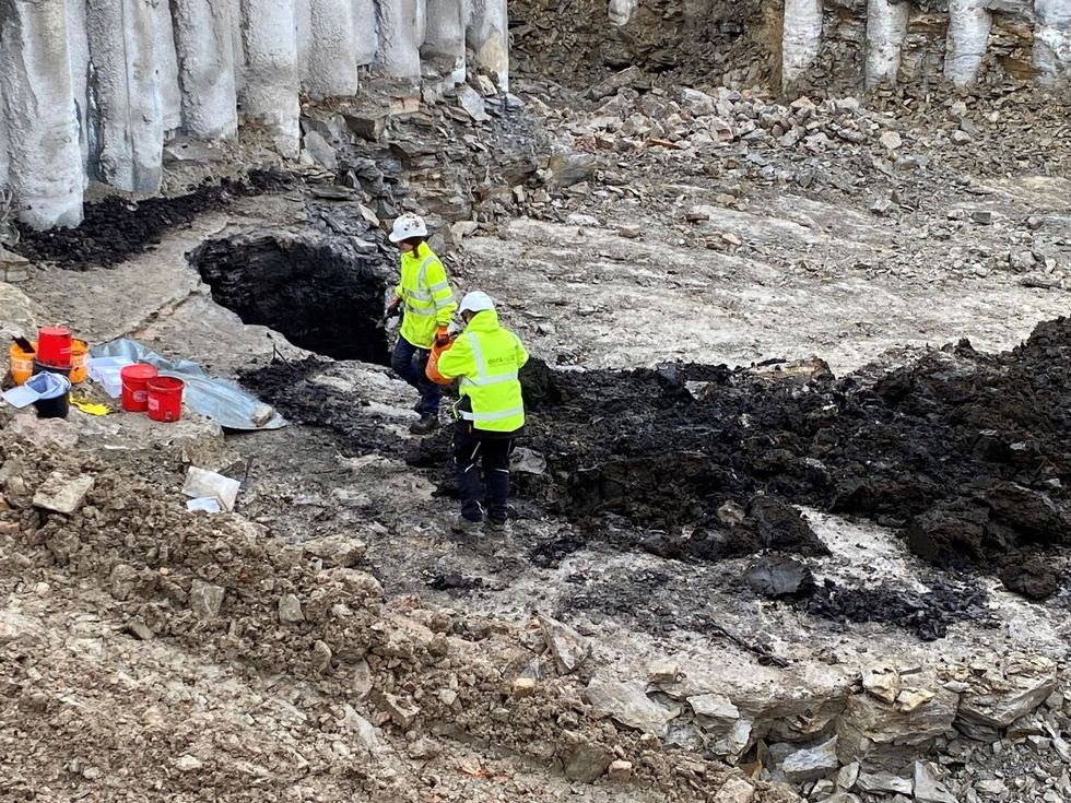 medieval latrine excavated by LWL archaeologists