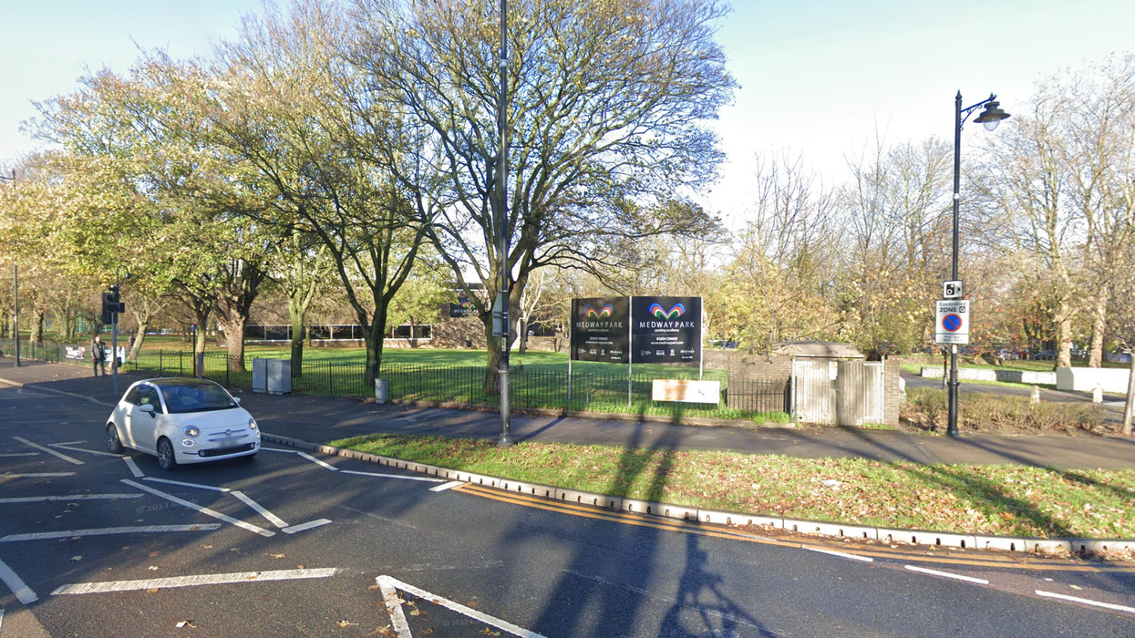 Medway Park Sports Centre on Mill Hill Road in Gillingham