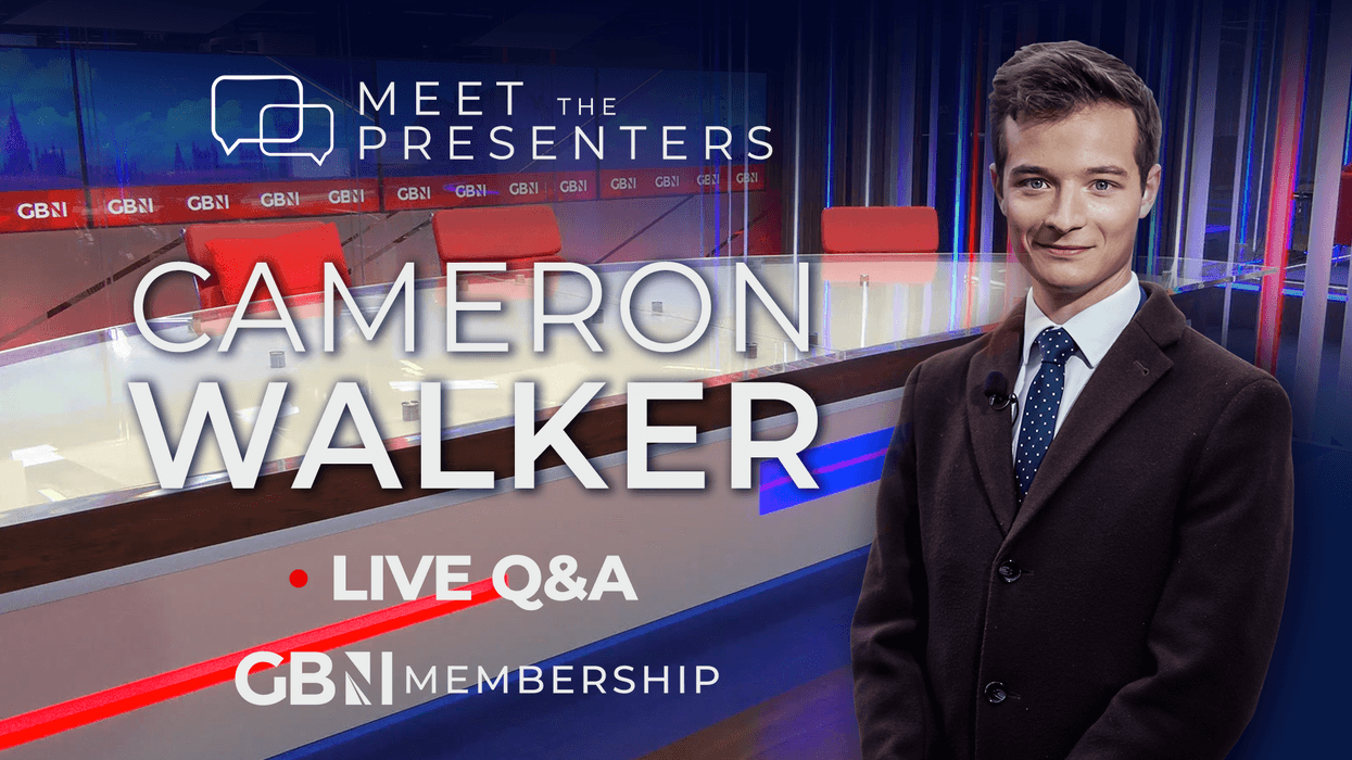 Meet The Presenters: Live Q&A with Cameron Walker – Exclusive for GB News Members