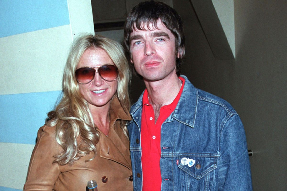 Meg Mathews and Noel Gallagher