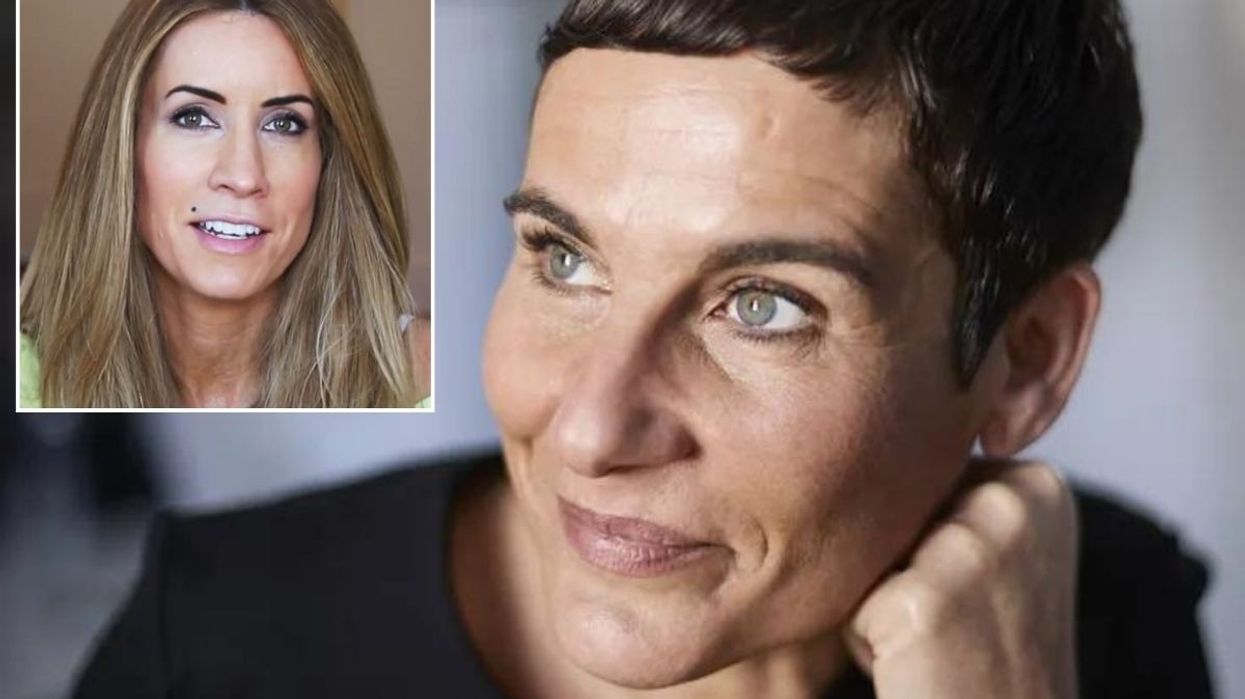 Megan Graham / Woman with short, dark hair