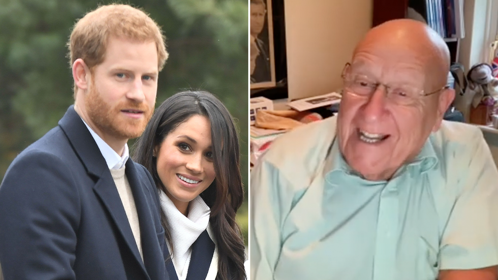 Meghan and Harry and Charles Rae