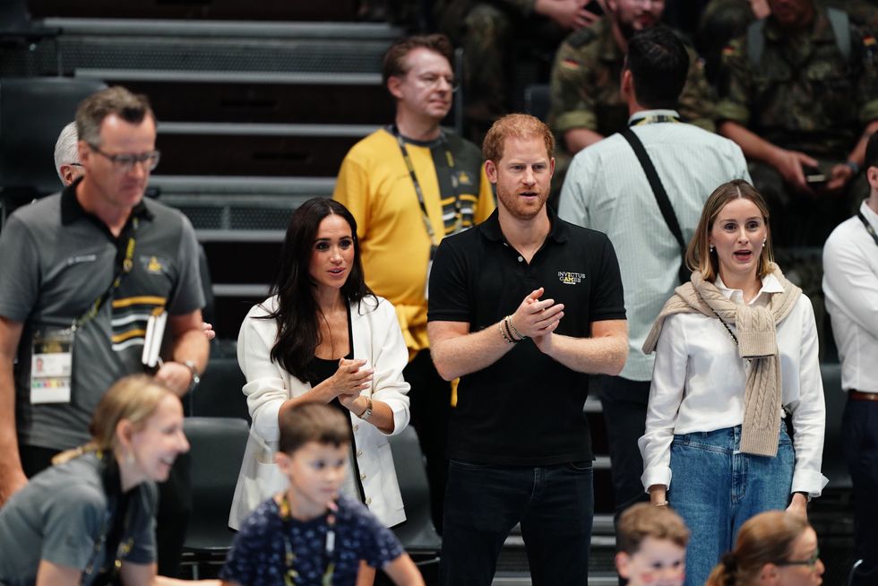Meghan and Harry at the Invictus Games