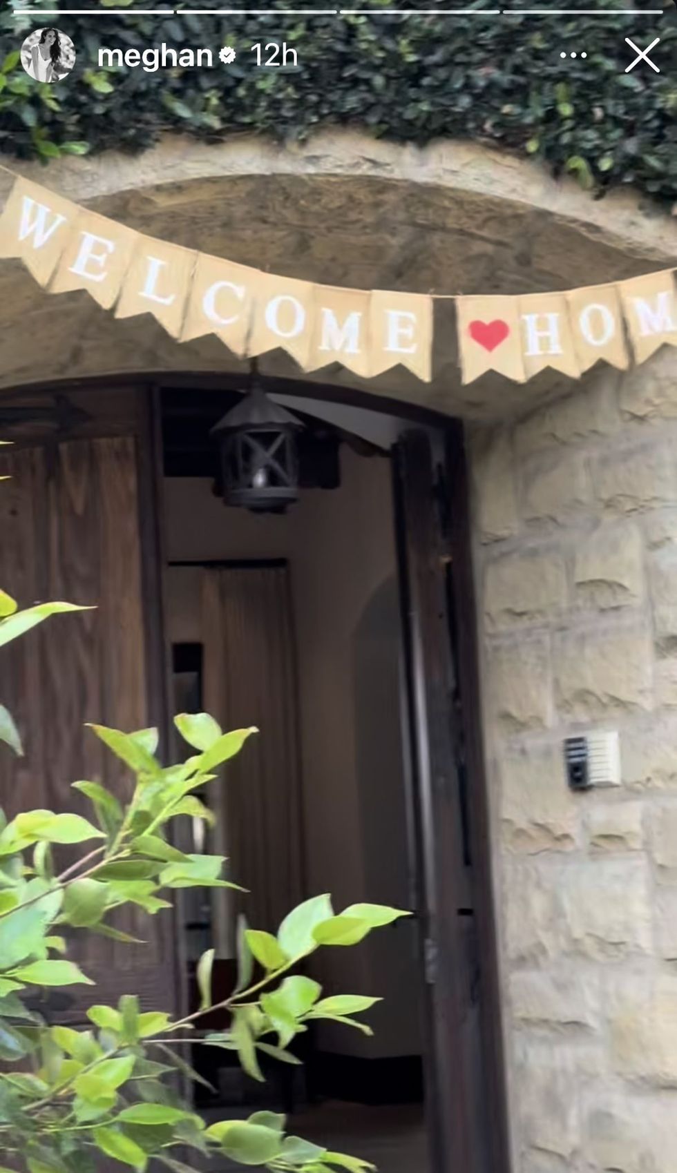 Meghan and Harry home