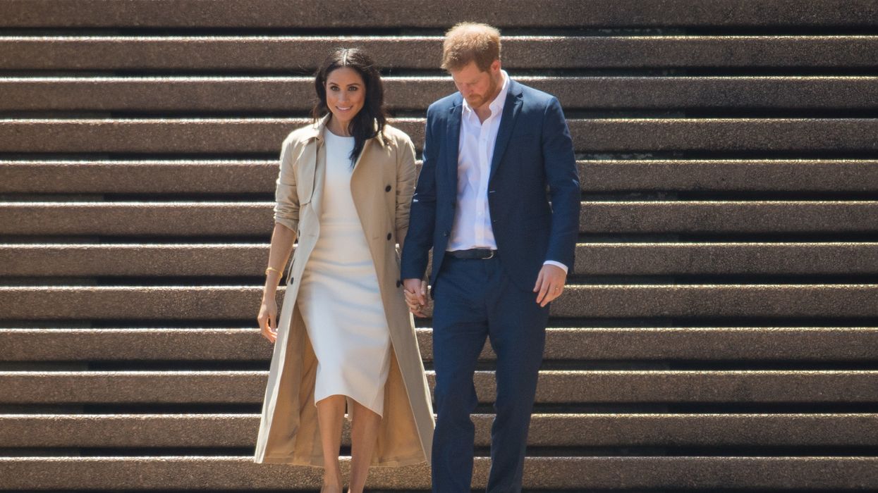 Meghan and Harry in Australia