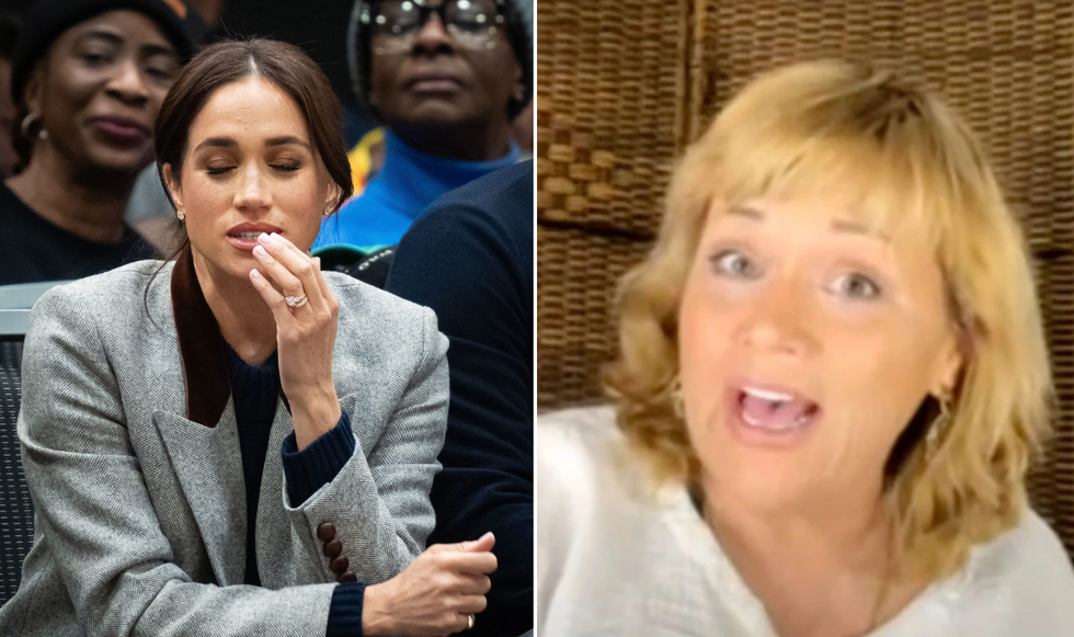Meghan and Samantha Markle