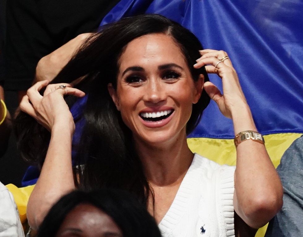Meghan at the Invictus Games today