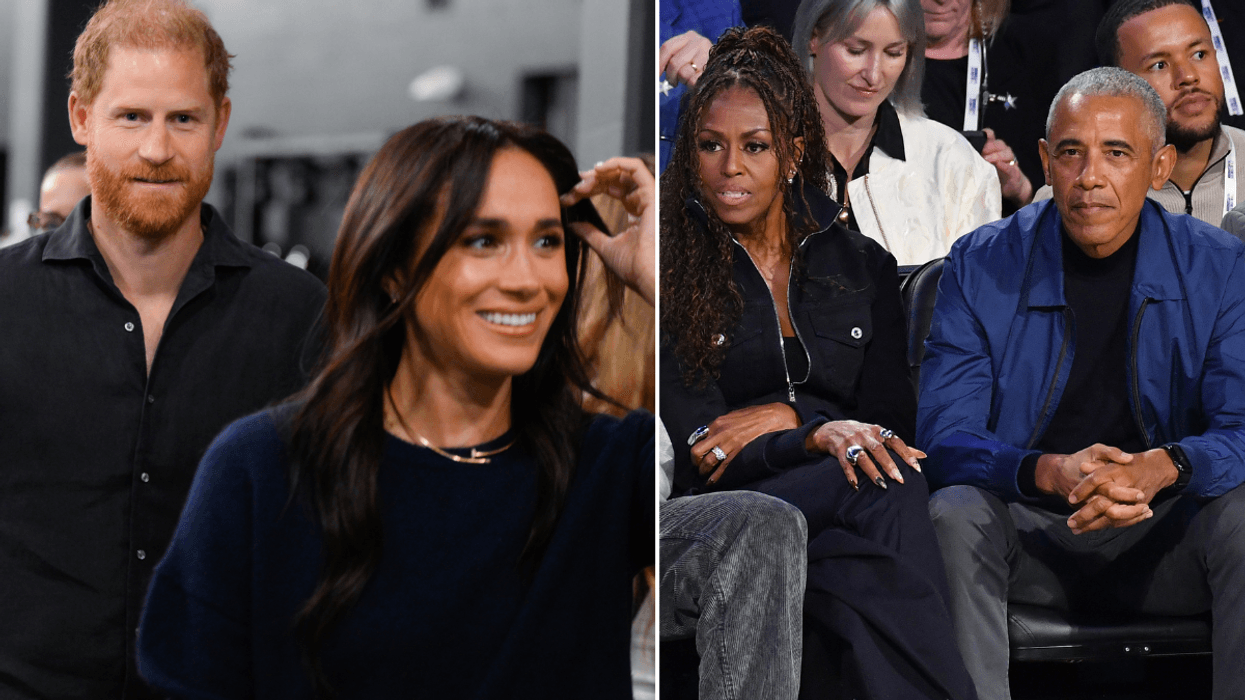 Meghan, Harry and Obamas