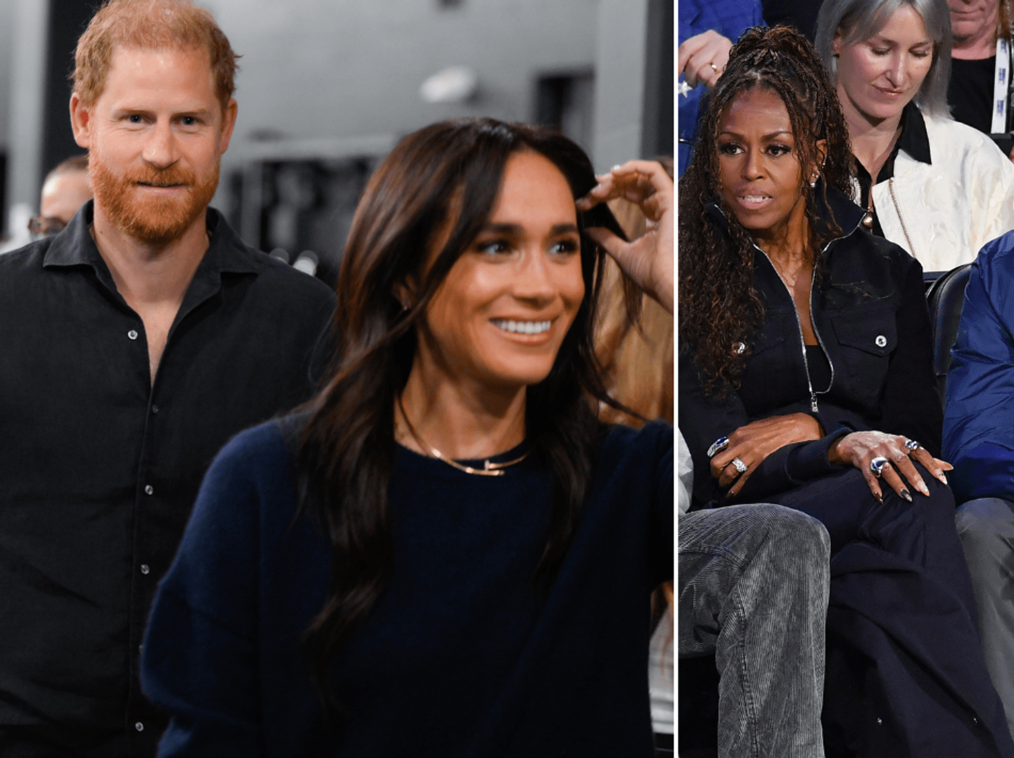 Meghan, Harry and Obamas