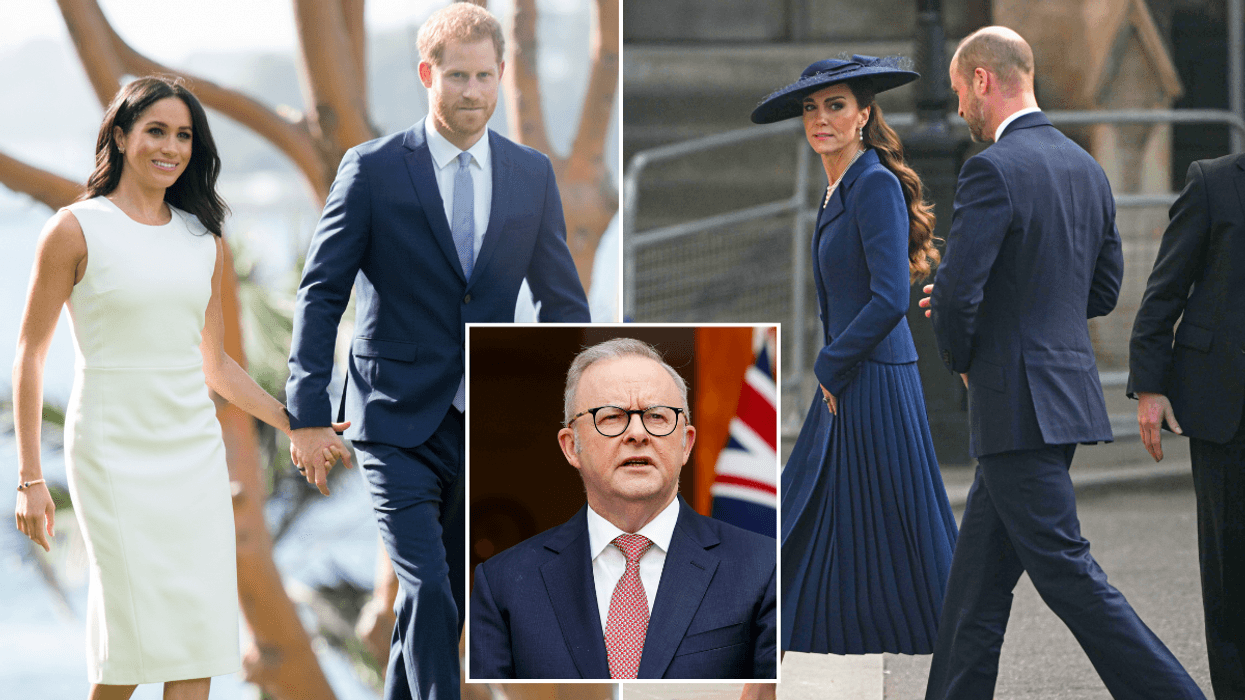 Meghan, Harry, Catherine and William