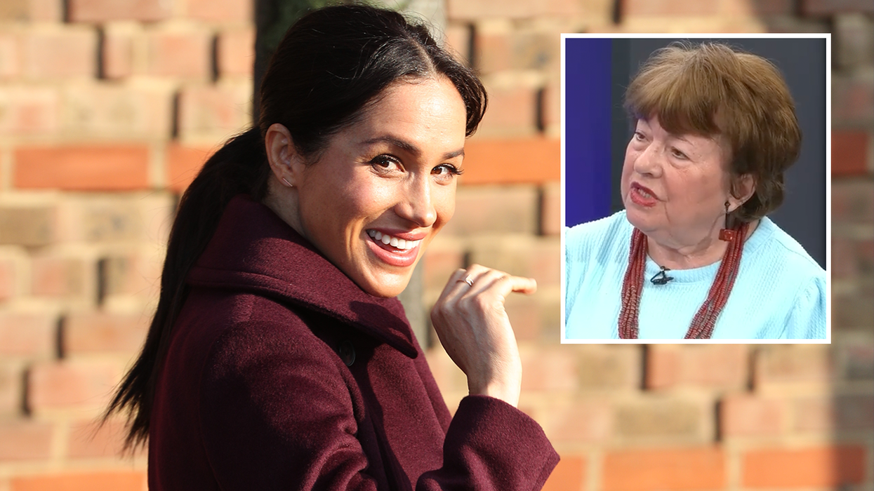 Meghan Markle and Angela Levin