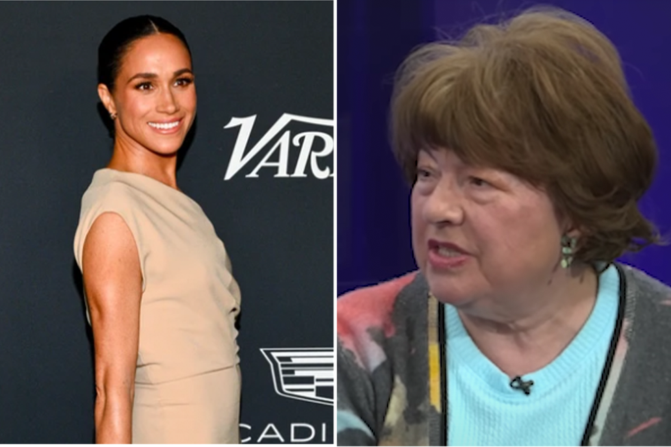 Meghan Markle and Angela Levin